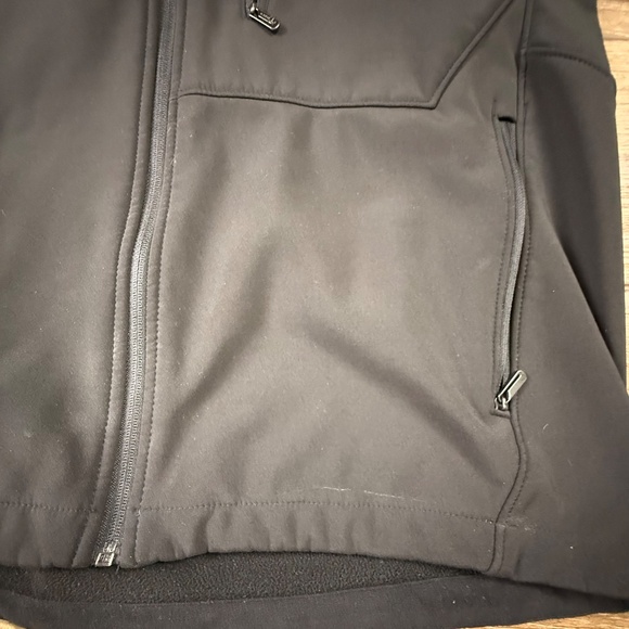 Men's T-Tech by Tumi Soft-Shell Outdoor Jacket, Black, Size Large, Full-Zip - Picture 13 of 16